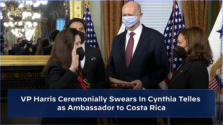 Vice President Harris Ceremonially Swears In Cynth...