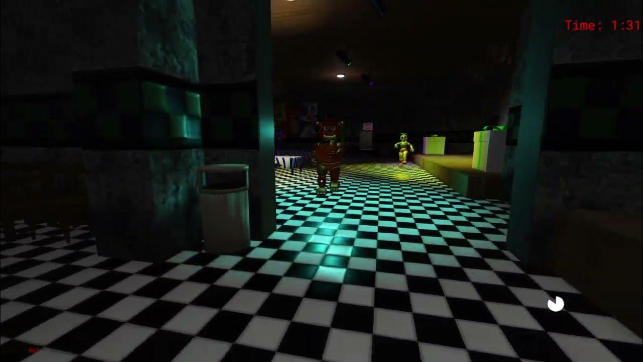 Five Nights At Freddy's Doom 2 roblox - Golden Freddy night