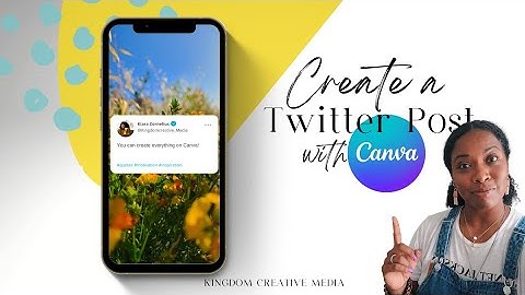 The Easiest Canva Tutorial Ever! | Twitter Post on Instagram How To