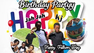 WE BACK βΌοΈπ₯ royal kid jah and kj birthday party/happy Fatherβs Day