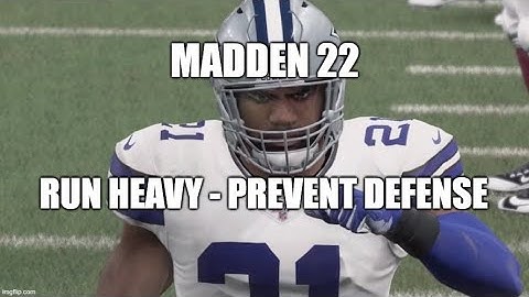 Madden 22 Glitches Cheats and Tips - Run Heavy Run - Pancake Blocks