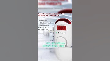 Travel Safely: Hembisen Carbon Monoxide Detector - Easy to Use and Accurate!" #shopping #HomeSafety