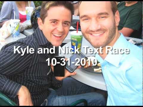 Nick Vujicic and Pastor Kyle Speed Text Challenge