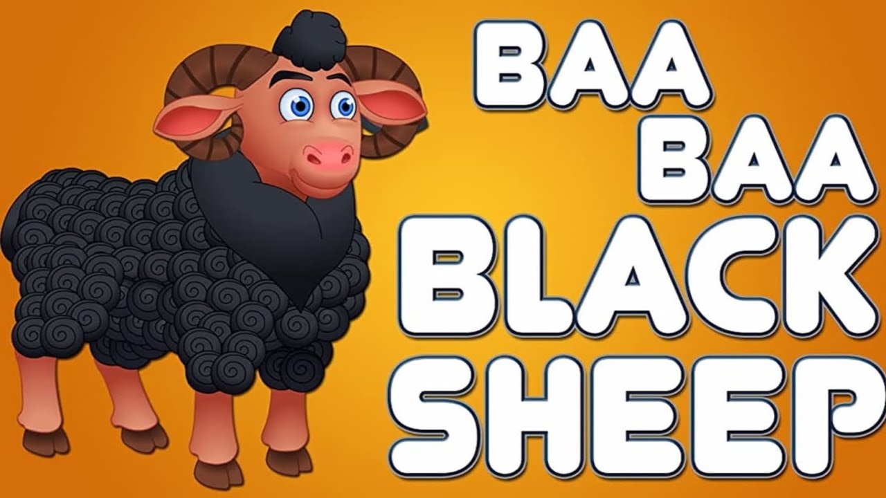 BAA BAA BLACK SHEEP Children's Song with Lyrics l Nursery Rhymes by