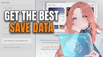Save Data Rules Fully Explained and Tricks for Getting Good Data - Chaos Zero Nightmare