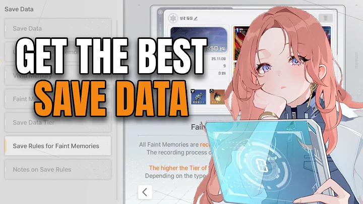 Save Data Rules Fully Explained and Tricks for Getting Good Data - Chaos Zero Nightmare