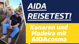 AIDA Kreuzfahrt: 7 Tage Kanaren & Madeira mit AIDAcosma