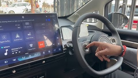 ALL ABOUT MG WINDSOR EV steering mounted controls and functions mg Gorakhpur