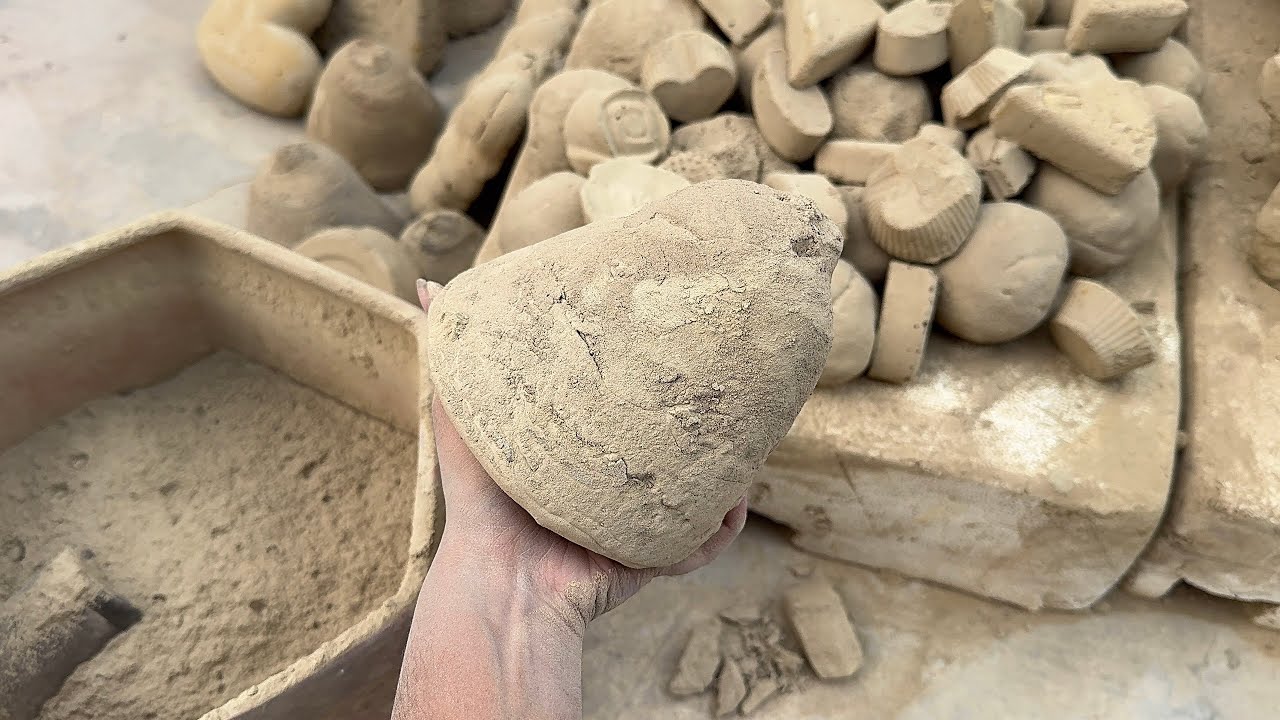 New crumbling vlog with crumbling || texture kafi prepared hogy 🤌🏻😃|| red dirt ki crumbling 🔥