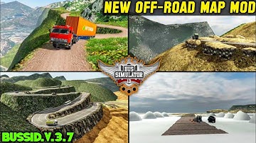 Map Mod Bussid 3.7- New off-road map mod for bus simulator Indonesia by AS gaming 295