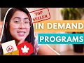 TOP 6 IN DEMAND PROGRAMS in Canada for International students | Study and Immigrate to Canada