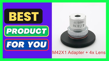 Microscope Objective RMS Thread Transfer to M42 x0.75 / M42x1 Interface