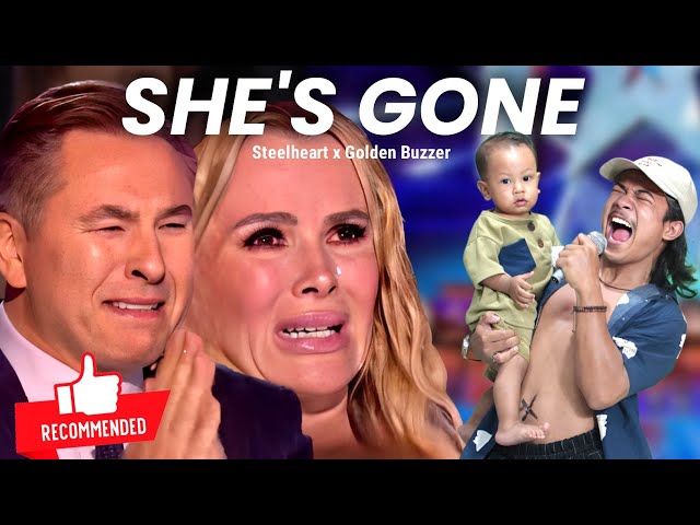 Golden Buzzer! Very Extraordinary Voice Strange Baby Singing Song She's Gone Makes the Judges Cried class=