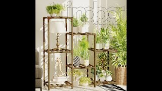 Bamworld 7-potted plant stand