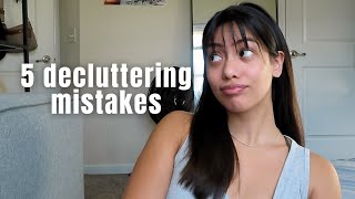 5 BIG mistakes I made in my first year of decluttering | what NOT to do by angelene 597 views 2 months ago 10 minutes, 34 seconds