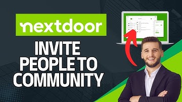 How to Invite People to Community on nextdoor 2024?