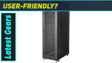 StarTech.com 42U 4-Post Server Rack Cabinet – The Best Full-Size Network Storage Solution