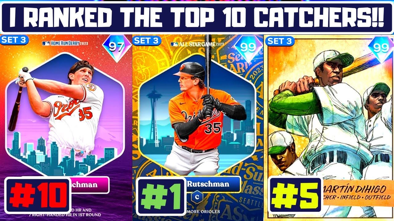I ranked the TOP 10 CATCHERS in MLB The Show 23 YouTube