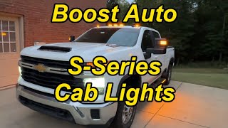 How To Install Boost Auto S-Series Cab Clearance Lights On A 2020-2025 Silveradosierra 2500Hd