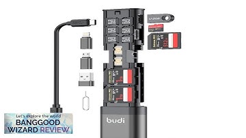 BUDI Multifunctional 9-in-1 SD Card Reader Cable and USB 3.0 Type-C Phone Review
