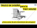 Diseña tu TINY HOUSE 🏠 PLANOS con TRUCO para el ENTREPISO