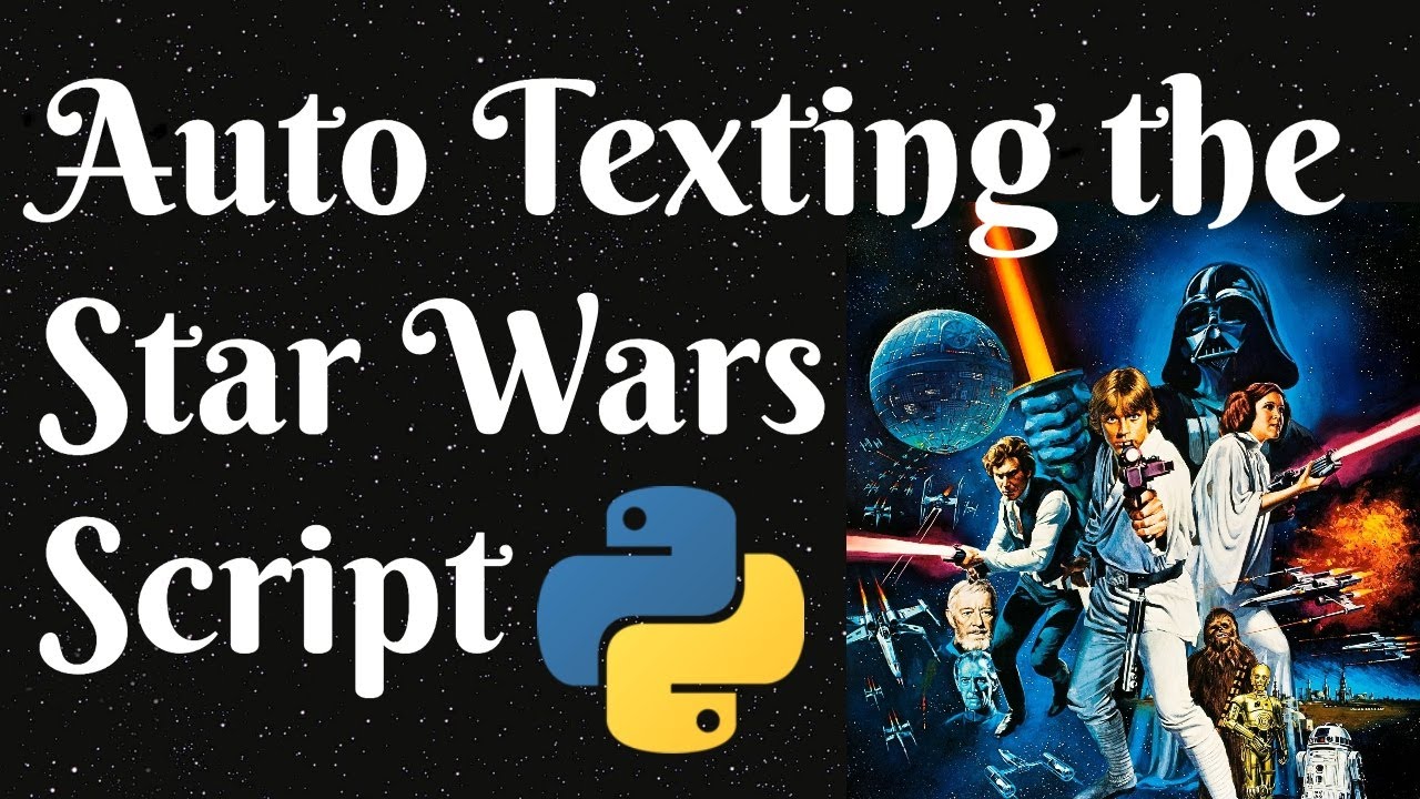 Sending the Star Wars Script as Discord Messages with Python - YouTube