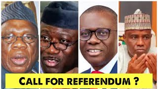 Sanwolu, Tambuwal, Amaechi, Asemota, SAN, Dr Fayemi Join Eminent Nigerians Demand For Referendum