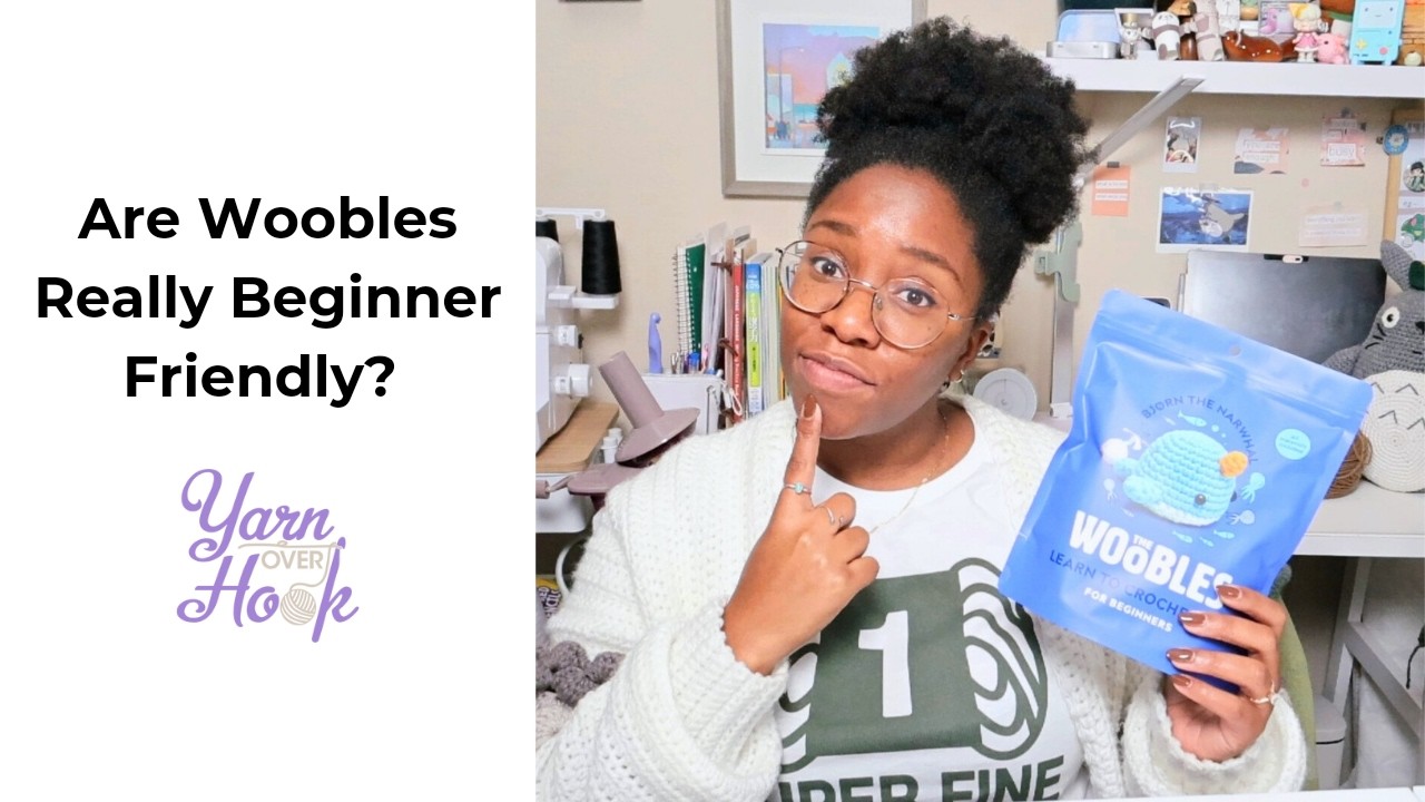 Are Woobles Really Beginner Friendly? 🧶 Watch Us Try Bjørn the Narwhal!