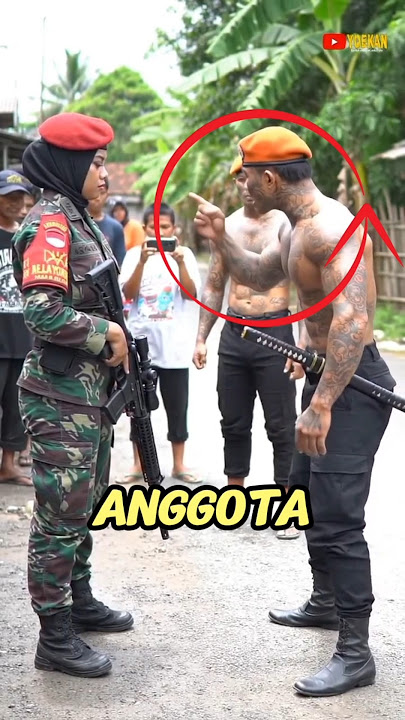 begini jika berani lawan kopassus..!! #shorts