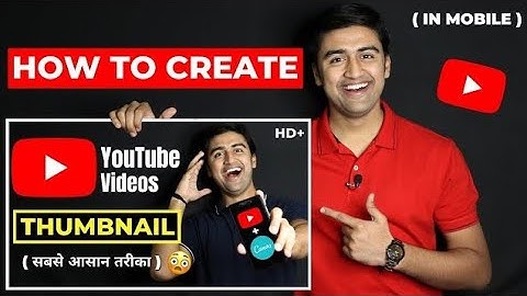 How to Make THUMBNAILS for YouTube Videos in Mobile 2022🔥| YouTube Thumbnail Kaise Banaye Android✅