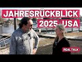 Jahresrückblick 2025, Unser Leben in den USA, Monat fuer Monat