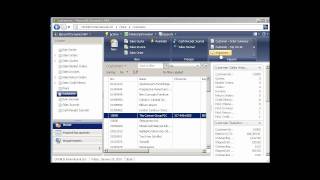 Sample of Microsoft for Dynamics NAV Training Class