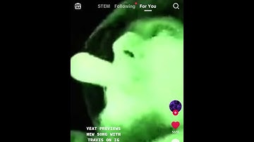 Travis Scott Feat. Yeat "What A Time To Be Alive" Utopia Snippet