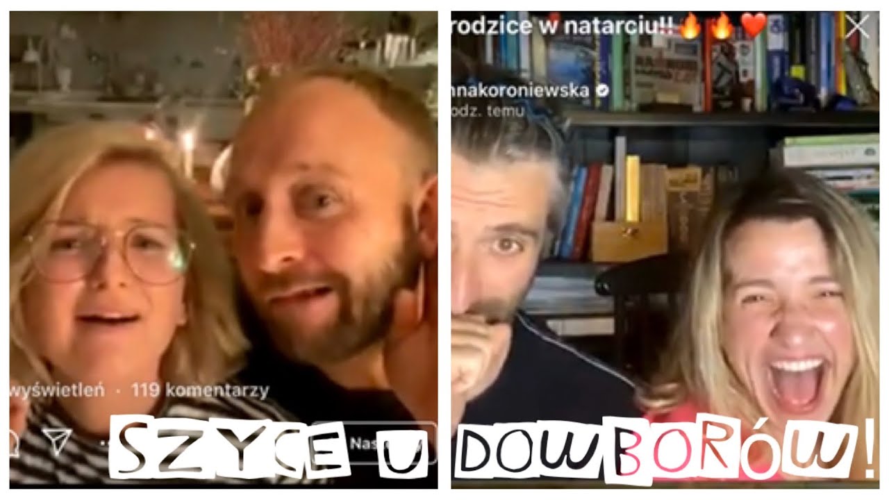 Państwo Szycowie u Państwa Dowborów oraz Gość Specjalny