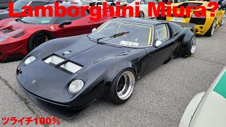 lbwk lamborghini miura 100限定 リバティウォーク Someone gave a Miura to Liberty Walk's mad hatters