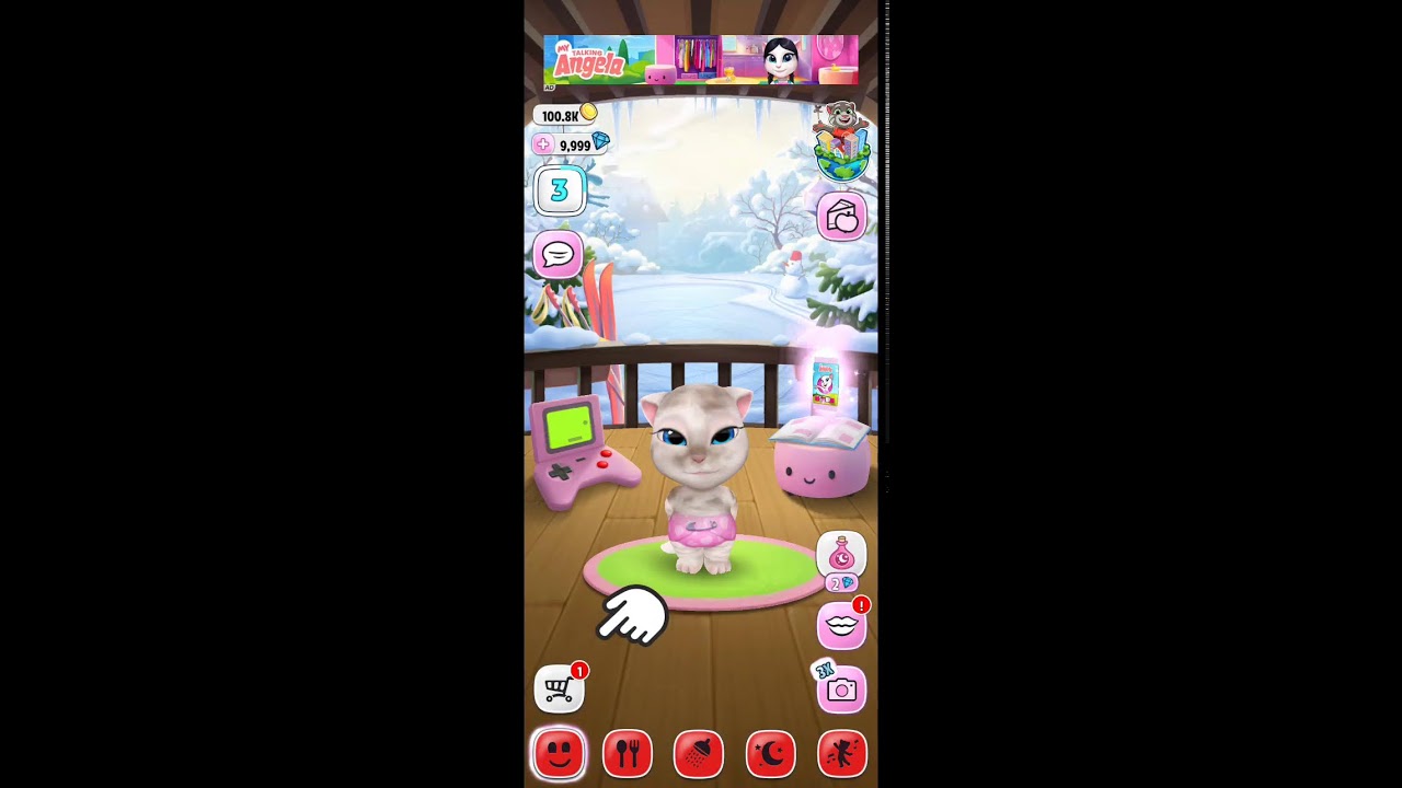 My Talking Angela Good stream 👍 #streamwithglip
