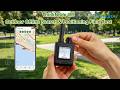 Thinknode M5 outdoor offline search&positioning field test