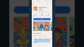 HOW TO DOWNLOAD VLAD AND NIKITA 12 LOCKS IN MOBILE 📲 WITH PLAY STORE 🔥🔥🔥 #viralvideo #viralvideo screenshot 4