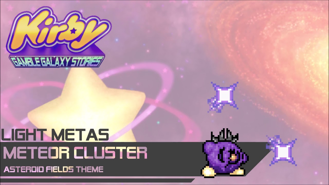 Meteor Cluster / Asteroid Fields - KIRBY GAMBLE GALAXY STORIES (Fangame) Soundtrack