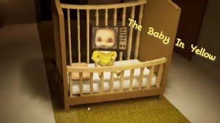 Мальчик - Телевизор | Полное прохождение игры The Baby In Yellow | встреча с милым котиком 🐱