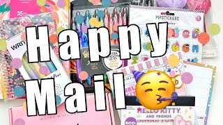 PLANNER HAPPY MAIL HAUL | BIRTHDAY PLANNER WISHLIST FAVORITES | STICKERS AND PLANNER PENS!