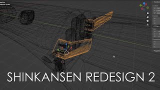 Redesigning the Shinkansen Spaceplane (Blender Phase 2)