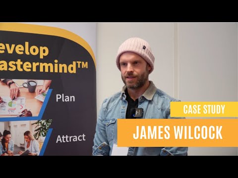 James Wilcock sharing their construction business experience