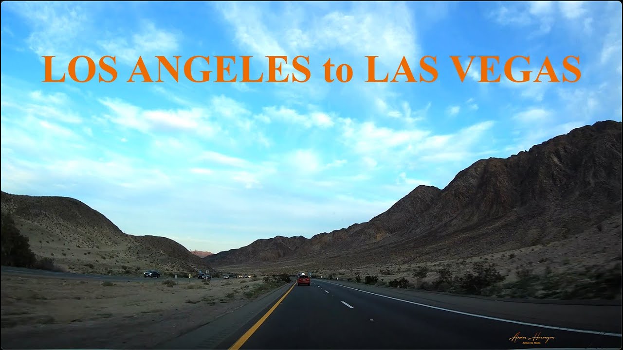 Las vegas to Los Angeles roadtrip