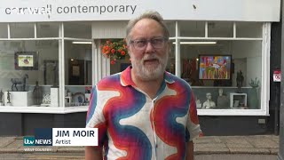 Filming and a behind the scenes look at our opening night of Jim Moir / Vic Reeves exhibition