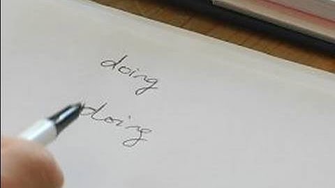 Learn the Basics of Handwriting Analysis : Understand Writing Strokes in Handwriting Analysis