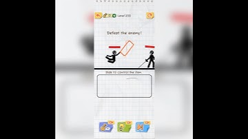 Draw To Save Stickman Puzzle 😀 Level 233 #trending #youtubeshorts #viral #shorts