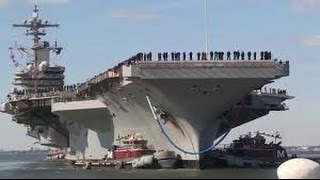 USS George H W  Bush CVN 77 homecoming from Norfolk, Va  Part 2