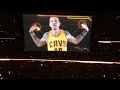 2014-2015 Cavs Home Opener Intro Lebron's Return