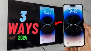 How to Connect iPhone to TV + Screen Mirror (2024)